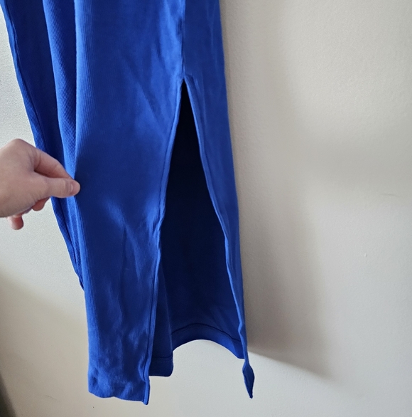 Loft Stretchy Ribbed Dress NWT - Picture 2 of 4